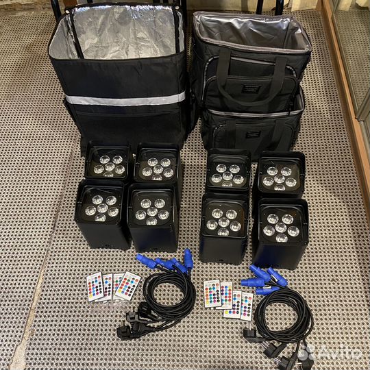 LED прожектора c встроенными аккумуляторами