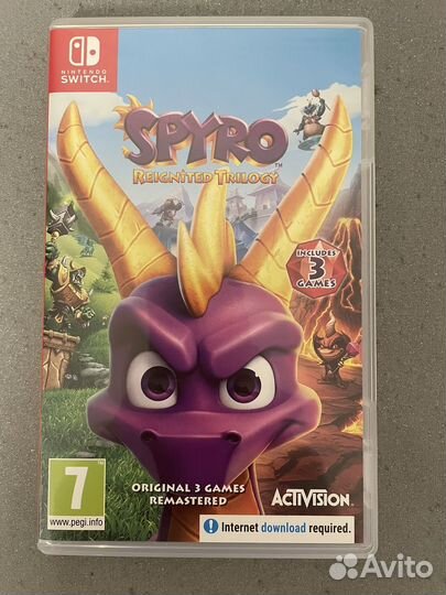 Spyro reignited trilogy nintendo switch