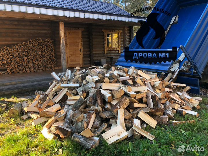 Дрова березовые колотые с доставкой