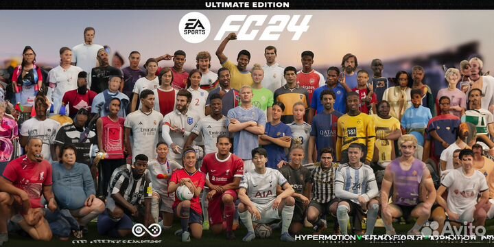 EA sports FC 24 Ultimate Edition PS4 PS5 RUS