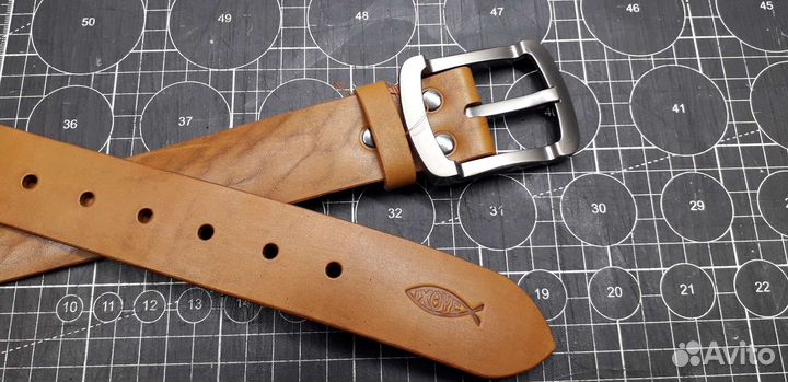 Ремни кожаные