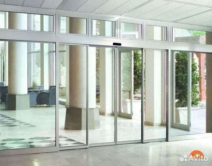 Раздвижные автоматические двери