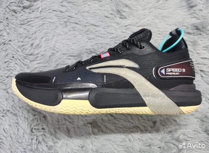 Li ning speed 9 premium black кроссовки