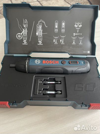 Электроотвертка bosch GO