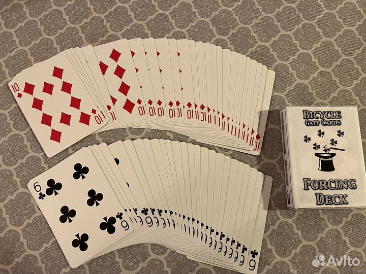 Игральные карты bicycle для фокусов