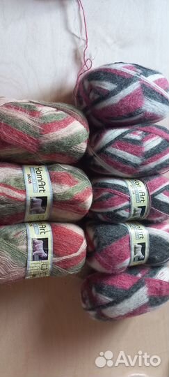 Пряжа для вязания аngora dе lux