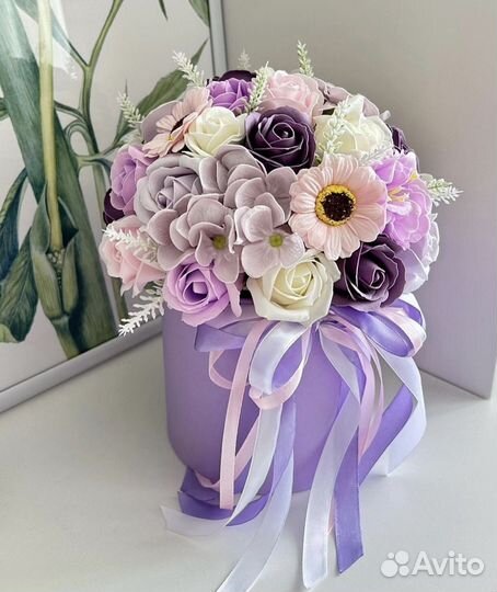 Мыльные букеты