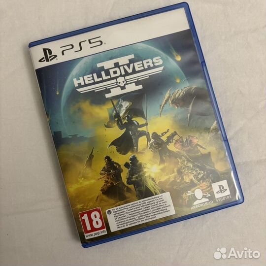 Helldivers 2 ps5 диск