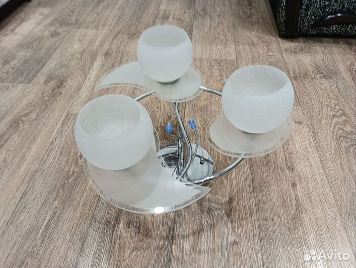 Люстра потолочная бу