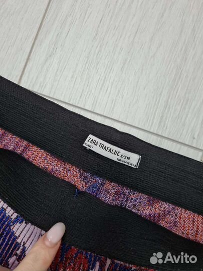 Zara шорты с высокой посадкой (xs/s)