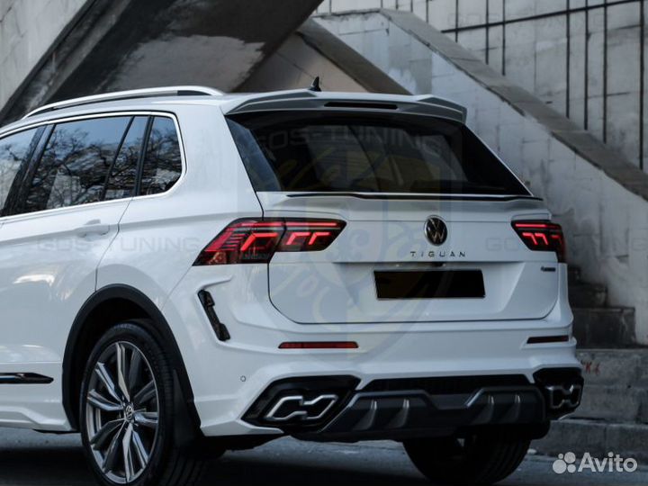 Спойлер верхний на Volkswagen Tiguan 2 (2020+)