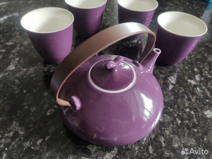 Чайник заварочный с пиалами