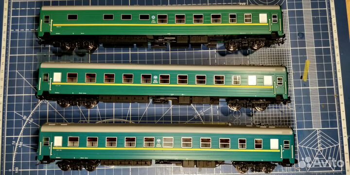 Пассажирские вагоны ет 1/87 ржд