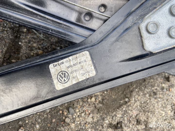 Стеклоподъемник передний левый Volkswagen Polo 5