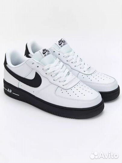 Nike Air Force 1 White-Black (45р)