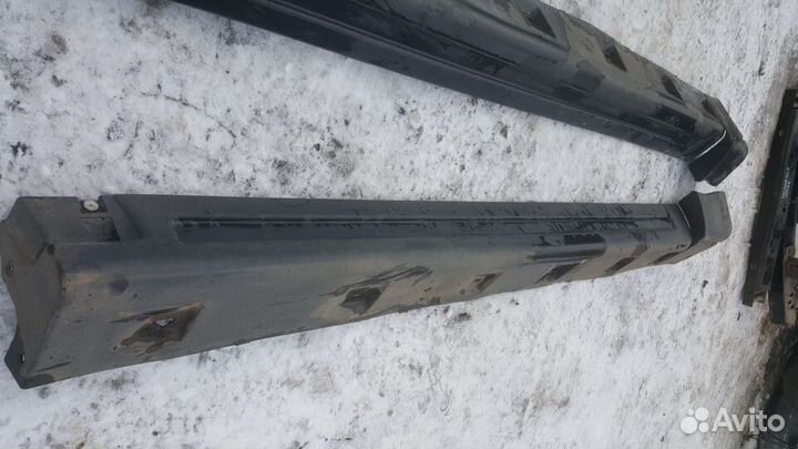 Накладка порогов наружная Range Rover sport 1 L320