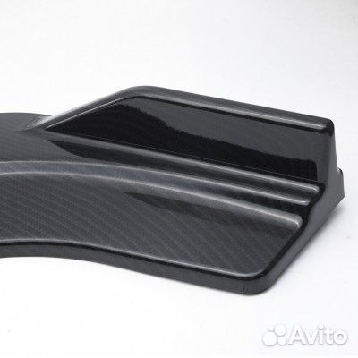 Накладка переднего бампера - карбон