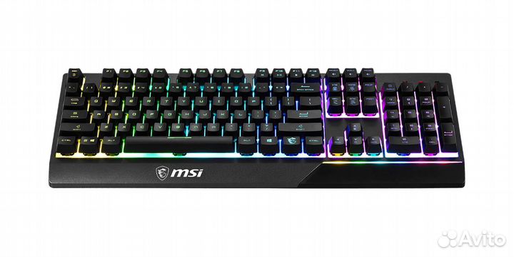 Проводная клавиатура MSI Vigor GK30 RU, черный