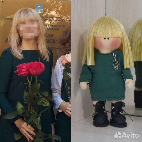 Кукла на заказ по фотографии