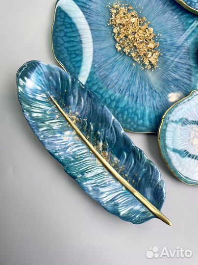 Сервировочный набор. Набор посуды ручной работы