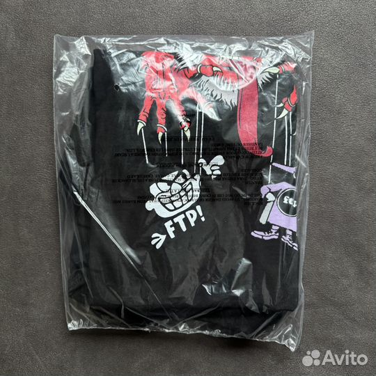 L FTP Krampus Tee Black