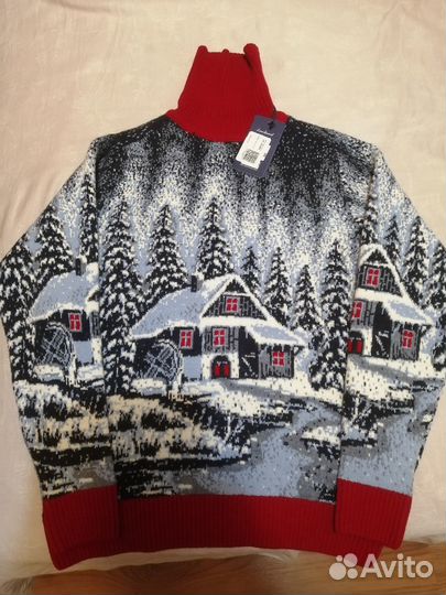 Свитер pulltonic оверсайз с горлом