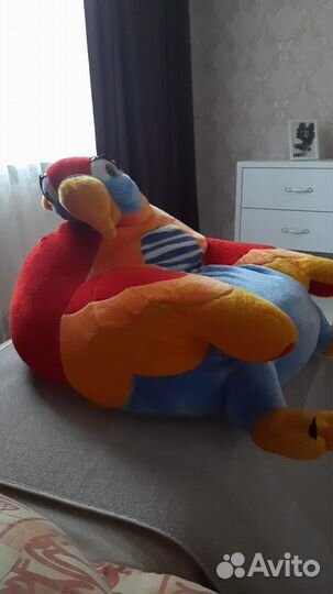 Мягкая игрушка попугай