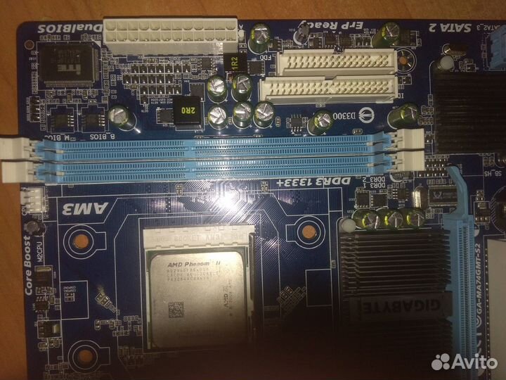 Материнская плата gigabyte GA-MA74GMT-S2 AM3