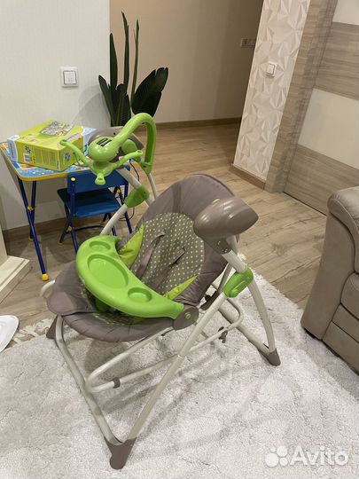 Детские электронные качели