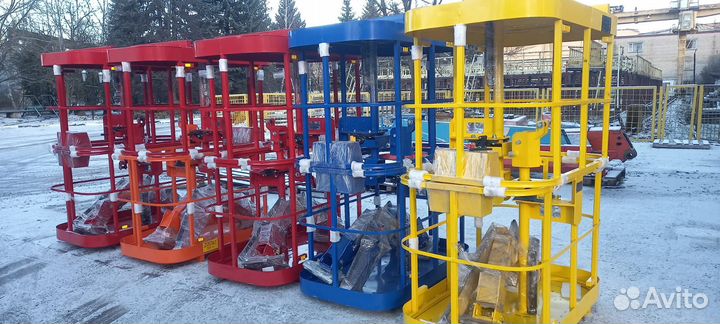 Корзина монтажная трехместная для кму