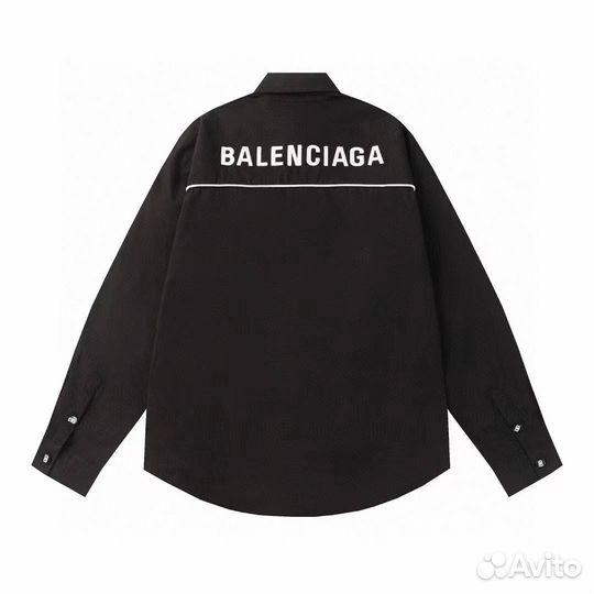 Стильная оверсайз рубашка Balenciaga унисекс