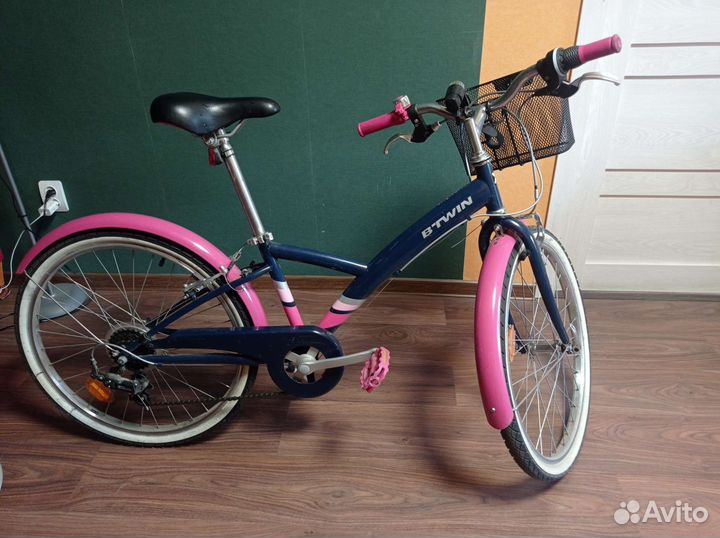 Велосипед подростковый рост 130-150 см b'twin