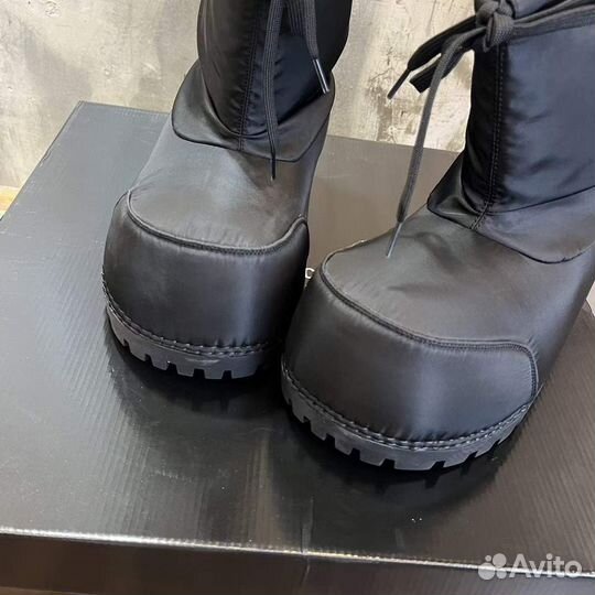 Balenciaga Alaska Low Boots Черные Ботинки