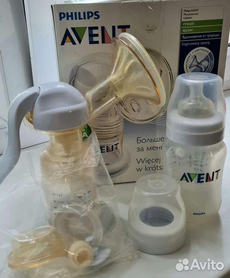 Молокоотсос ручной avent