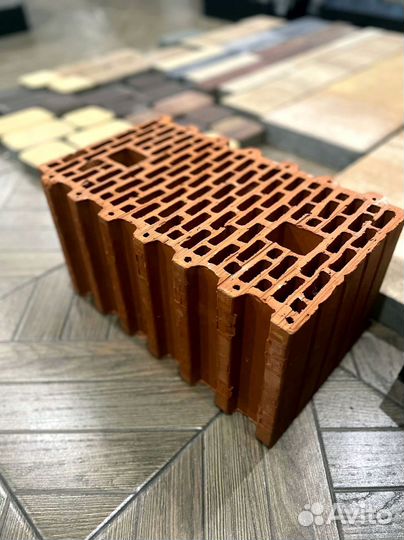 Теплый блок керамический пустотелый Сталинградский 440