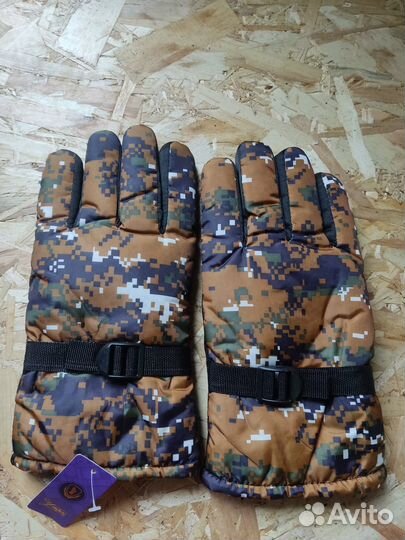 Перчатки зимние для рыбалки, охоты и спорта