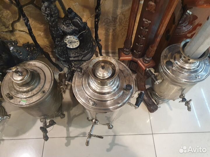 Самовар угольный советский