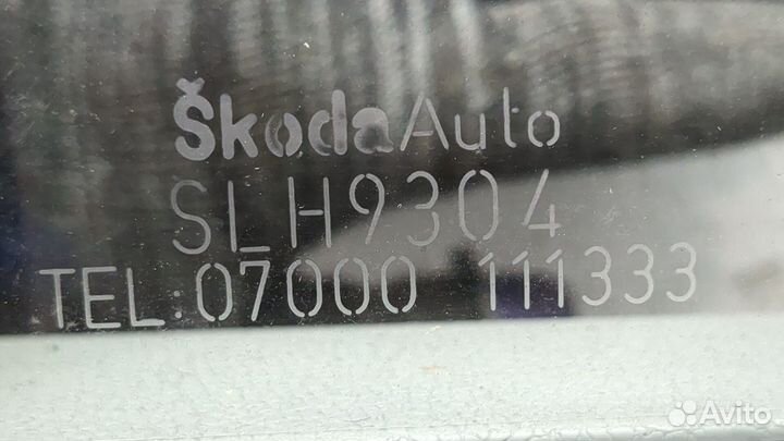 Дверь боковая левая задняя Skoda Fabia, 2008