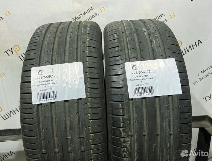 Continental ContiPremiumContact 5 225/55 R17 94Y