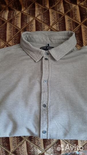 Рубашка,батник трикотажный 152