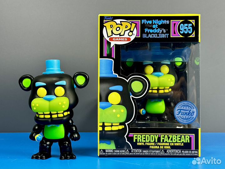 Funko Pop Games 955 Freddy Fazbear (FNaF, SE Exc)