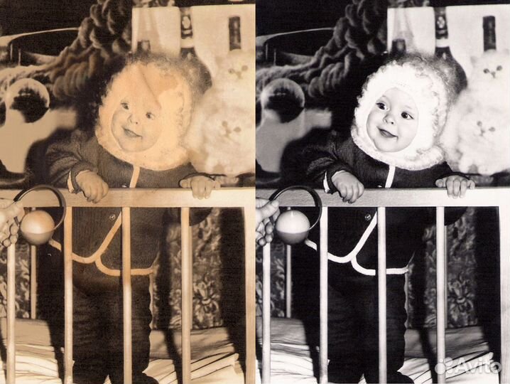 Восстановление старых фотографий. Реставрация фото