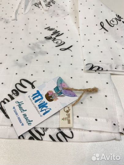 Муслиновая пляжная туника