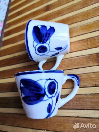 Гжель доска сырная СССР