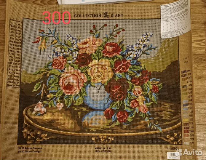 Канва с нанесенным рисунком