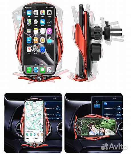 Держатель для телефона в машину сенсорный М3 NEW