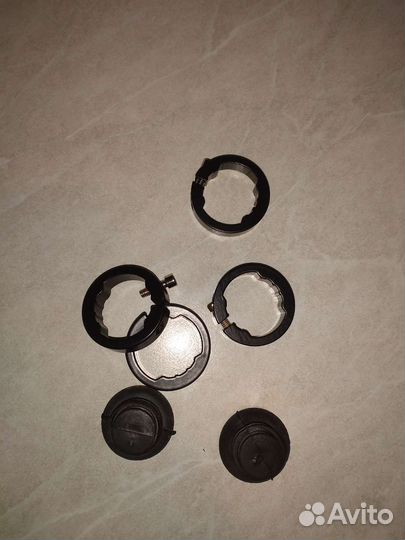 Заглушки и зажимы для велоручек (грипсы)