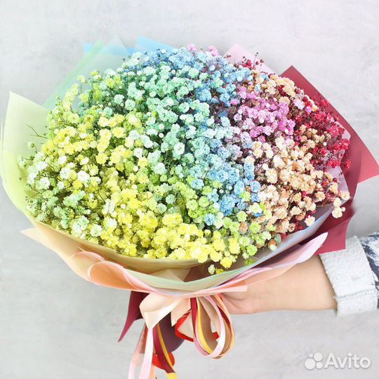 Гипсофила Букеты из гипсофил 15 25 51 101