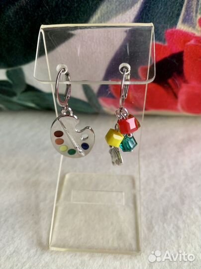 Серьги ручная работа