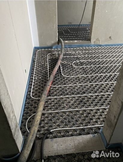 Полусухая стяжка пола